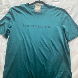 Men’s XXL Louis Vuitton T-shirt- aqua marine blue